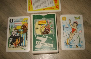 Ancien Jeu de 7 Familles Pays du Monde Tomawak, Kimono, Aloha.. ETAT NEUF - Imagen 1 de 10