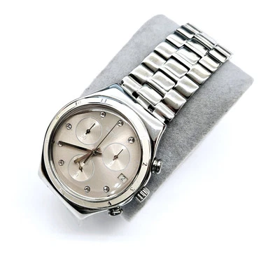 Swatch IRONY CHRONO - YCS583G - 经典光泽 - 轻度使用 — 第 1/3 张图片