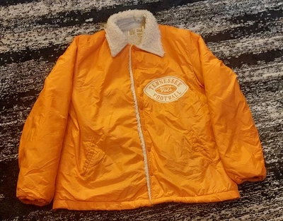 Rare Vintage Howe Athletic Apparel Tennessee Volunteers Jacket Sherpa Lined L - Image 1 of 4