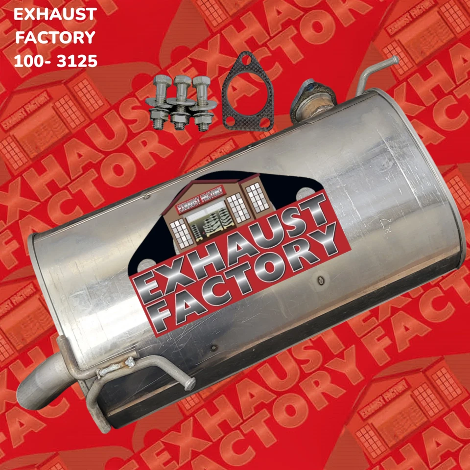 FITS 2014-2018 MITSUBISHI OUTLANDER 2.4L REAR MUFFLER ASSEMBLY STAINLESS STEEL Foto 1 de 1