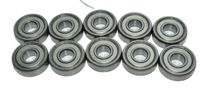 Rodamiento de bolas 8 mm x 22 mm x 7 mm anillos sellados blindados patinetas paquete de 10 - Imagen 1 de 1