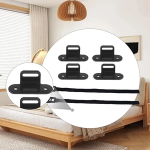 4Pcs Anti-Kipp-Möbelanker für Baby Proofing Mehrzweck-Wandanker - Picture 1 of 6