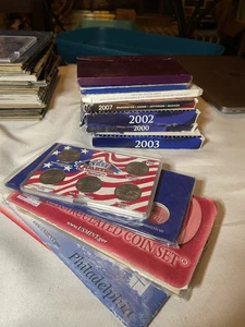 U.S. Mint Proof & Uncirculated Coin Sets Lot 1969-2009 Mixed Years - Picture 1 of 14