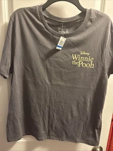 Disney winnie the pooh and friends Woman’s T-Shirt XL Color Gray - Picture 1 of 3
