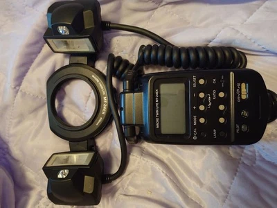 Canon MT-24EX Macro Twin Lite Flash for Digital Camera Body Only Unused r# - Image 1 of 4