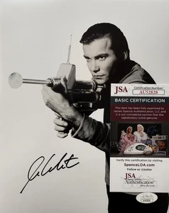 William Shatner "Star Trek Captain Kirk" signed Autogramm 10x8 Foto JSA COA - Bild 1 von 6