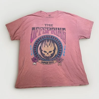 The Offspring Japan Tour Camiseta Morada Mujer Grande 1999 Manga Corta Recortada Foto 1 de 4