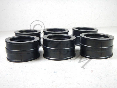 81-82 Honda CBX 1000 Super Sport Nuevo K&L Juego de Bota de Admisión de Carburador 0119-120 Foto 1 de 4