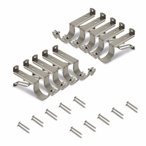 New!! Heavy Duty Wall Bracket for 1.5" Rod - Set of 10 - Picture 1 of 4