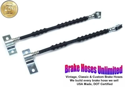 ПЕРЕДНИЕ ТОРМОЗНЫЕ ШЛАНГИ Lincoln Mark III, 1968 1969 1970 1971 - Изображение 1 из 2