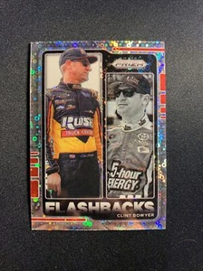 2021 Panini Prizm Racing Clint Bowyer /75  Flashbacks Disco NASCAR - Picture 1 of 2