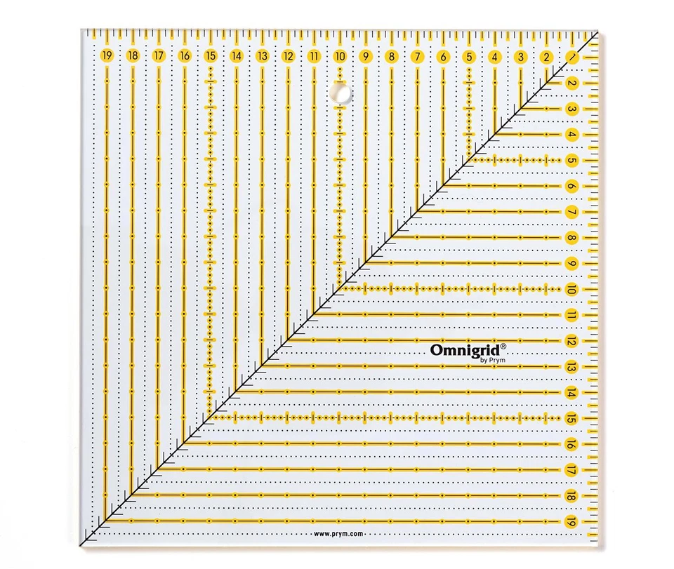 Prym Patchwork-Lineal 20x20 cm Square (611655) - Bild 1 von 1