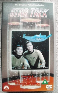 Star Trek : Episodes 8-9 - Charlie X / Balance Of Terror (VHS/H) - Picture 1 of 2