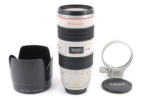 Canon EF 70-200mm F/2.8 L IS USM Lens + Hood [Near Mint] from Japan #L4092 - Photo 1 sur 8