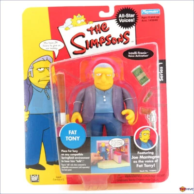 Los Simpson - Fat Tony Joe Mantegna - Intelli-Tronic All-Star Voices - usado Foto 1 de 3