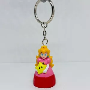 Banpresto 1999 Nintendo Super Mario Fiesta Figura Llavero Princesa Melocotón - Imagen 1 de 6