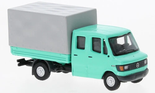 Brekina 36952 - 1/87 Mercedes L 307 D Doka, Turchese, 1988 - Nuovo - Immagine 1 di 1