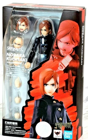 BANDAI SHF S.H.FIGUARTS NOBARA KUGISAKI JUJUTSU KAISEN ACTION FIGURE Cover