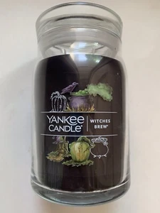Yankee Kerze HEXENGEBRÄU 2-Docht Signature 20 Unzen großes Glas Kerze HALLOWEEN - Bild 1 von 3