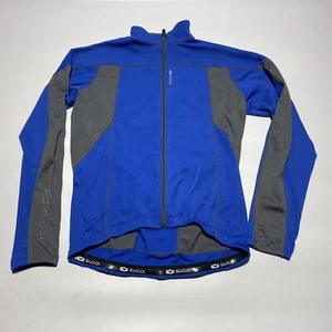 Sugoi Mens Jacket Longsleeve Blue Full Zip 100 % Polyester Jacket Size Large - Picture 1 of 7