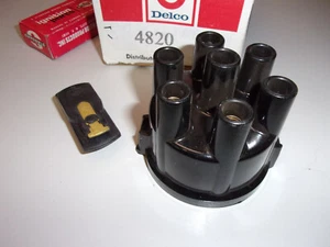 Distributor Cap & Ignition Rotor fits Datsun Nissan 240Z 70-73 2.4L-6 - Picture 1 of 3