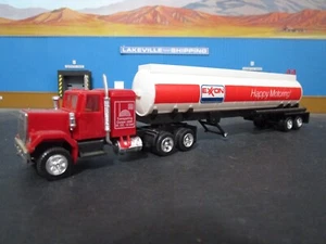 HO 1/87 Custom EXXON GMC Truck & Tanker Trailer Con-Cor Athearn lot - Picture 1 of 7