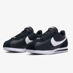 Nike Cortez Nylon Men/Women Shoes 'Black & White' (DZ2795-001) - Picture 1 of 6