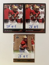ZAY FLOWERS 2021 Leaf Memories 2 1991 + 1992 3 Bronze ARC AUTO #/99 Nice!