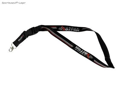 Original Milltek Sportauspuff Schlüsselband Schlüsselanhänger Lanyard in Schwarz - Bild 1 von 3