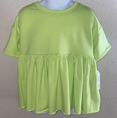 Girls Flapdoodles Green Shirt NWT Size 4 - Image 1 of 2