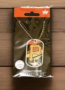 PITTSBURGH PIRATES~DOG TAG NECKLACE~SEALED IN PACKAGE - Picture 1 of 1