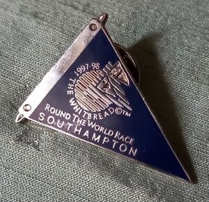 Official 1997/98 Whitbread Round The World Race Southampton Enamel Pin Badge