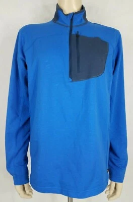 Mountain Hardwear blue navy 1/4 Zip pullover sweatshirt ladies Medium - Image 1 of 4