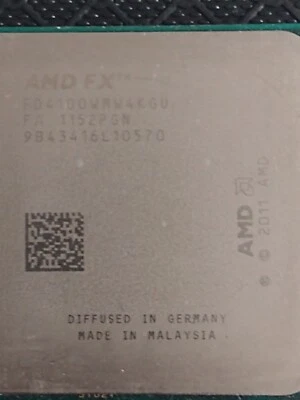 AMD FX 4130 3.6 - 3.9 GHz Quad-Core (FD4130FRW4MGU)  CPU 2011 Processor - Image 1 of 4