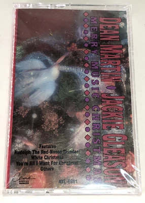 Dean Martin Jackie Gleason Merry Music Christmas Cassette 4XL-6881 - Image 1 of 4