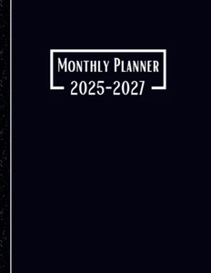 2025-2027 Monthly Planner 3 Years: 36 Months, January 2025 to December 2027, 3-Y - Picture 1 of 12