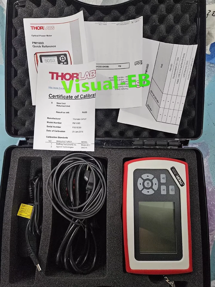 Thorlabs PM100D Digital Optical Power and Energy Meter