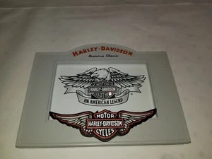 New Harley-Davidson Wings Picture Frame, 4x6 with Box - Picture 1 of 5