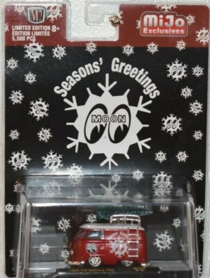 M2 MACHINES 1960 60 VOLKSWAGEN VW BUS CHRISTMAS SPECIAL LIMITED EDITION Red, MIP - Image 1 of 4