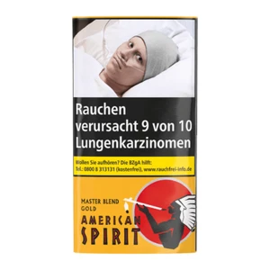 Drehtabak American Spirit Master Blend Gold Pouch ohne Zusätze 1 Beutel 30g - Bild 1 von 1