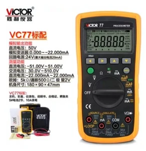 Nuevo VICTOR VC77 Calibrador de Proceso Salida Analógica Simular Transmisor 0-20mA - Imagen 1 de 3