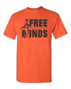 Free Barry Bonds Hall of Fame Men's Tee Shirt 1751 - Picture 1 of 9