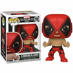MARVEL LUCHADORES DEADPOOL 3.75" POP VINYL FIGURE EL CHIMICHANGA DE LA MUERTE - Picture 1 of 3
