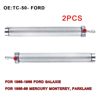 2pcs For Ford 65-68 Galaxie Mercury Monterey Convertible Top Hydraulic Cylinder  Foto 1 de 4