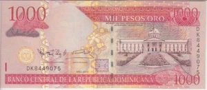 Dominican Republic P.180c 1000 1.000 1000 Pesos Oro 2010 Pfx DK UNC 2001 yyy - Picture 1 of 2