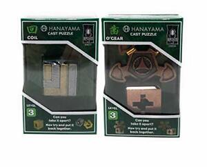 (2 PK Value Buy) Hanayama Multipack Puzzles (Coil & O'Gear)