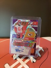 22 Donruss Elite BRYAN COOK RC Auto Purple /49 Turn Of the Century KC Chiefs