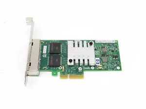 HP Enterprise NC365T Quad-Port 4 Port Gigabit Ethernet Server Adapter 593743-001 - Picture 1 of 6