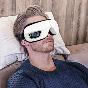 Eye Massager With Heat Smart Airbag Vibration - Eye Care Compress Bluetooth Eye - Picture 1 of 7