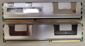 DATARAM (1 x 32GB DIMMs)DDR3-1066, PC3L-8500R, Registered, ECC, 1.35v, 240-pin - Picture 1 of 1